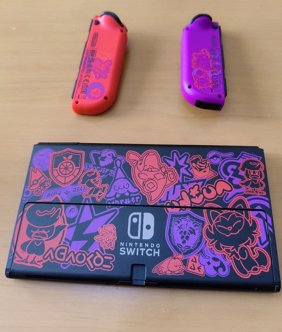 Nintendo Switch 有機ELモデル ポケモンデザイン　スカバイ　本体