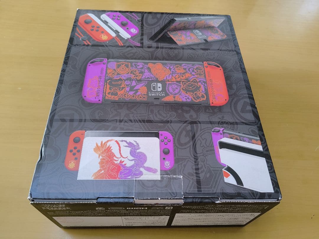 Nintendo Switch 有機ELモデル ポケモンデザイン　スカバイ　本体