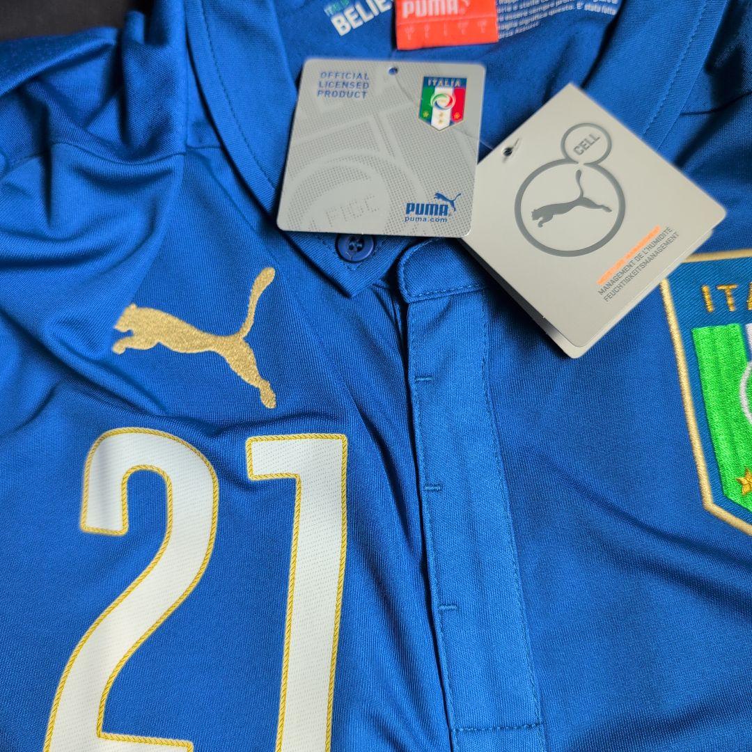 【新品タグ付き】イタリア代表/ピルロ/ホーム/2014W杯モデル