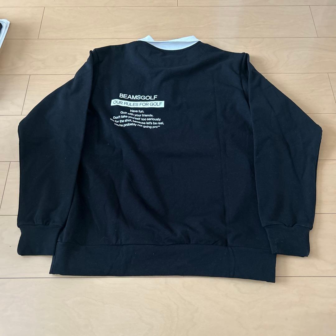 新品・未使用　BEAMS GOLF トリックカラー スウェット シャツL