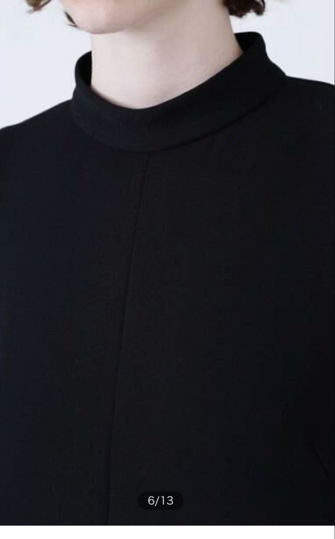 アドーア　定価¥60500 ミドルジョーゼットオールインワン　ブラック38