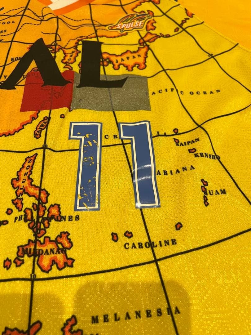 清水エスパルス1993-1996 選手支給　ユニフォーム　上下セット　90s