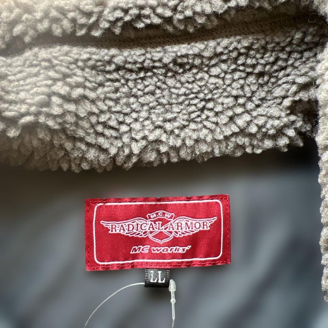 MCワークス　ボアフリースベストLL