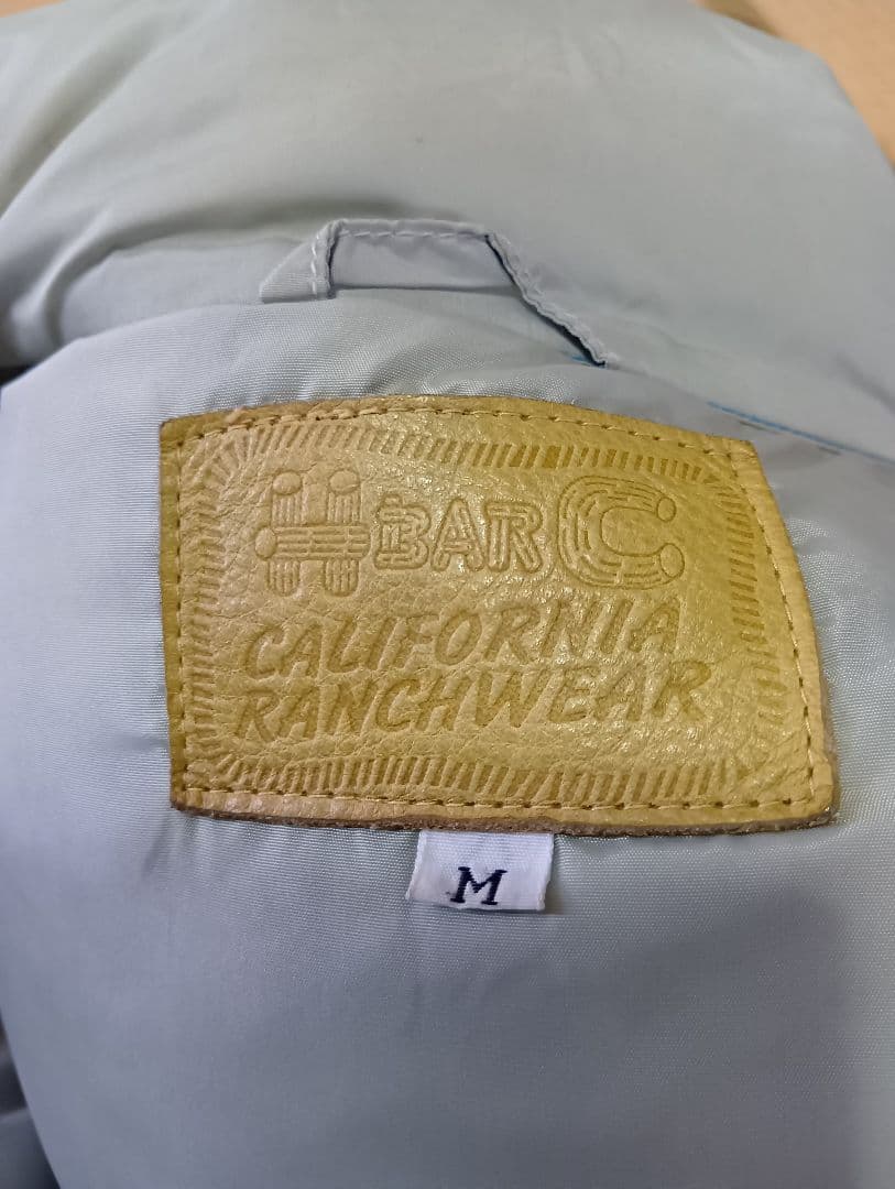 CALIFORNIA RANCHWEAR ダウンベスト