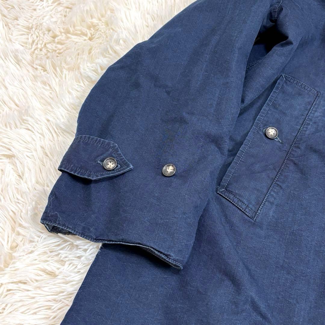 BLUE BLUE インディゴ ウェザークロス バルマカーンコート Mサイズ