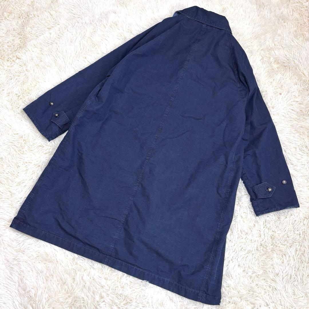 BLUE BLUE インディゴ ウェザークロス バルマカーンコート Mサイズ