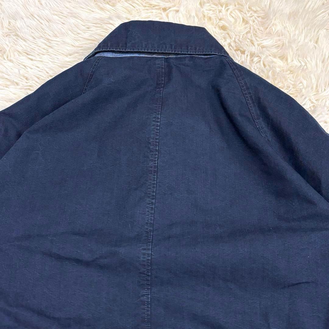 BLUE BLUE インディゴ ウェザークロス バルマカーンコート Mサイズ