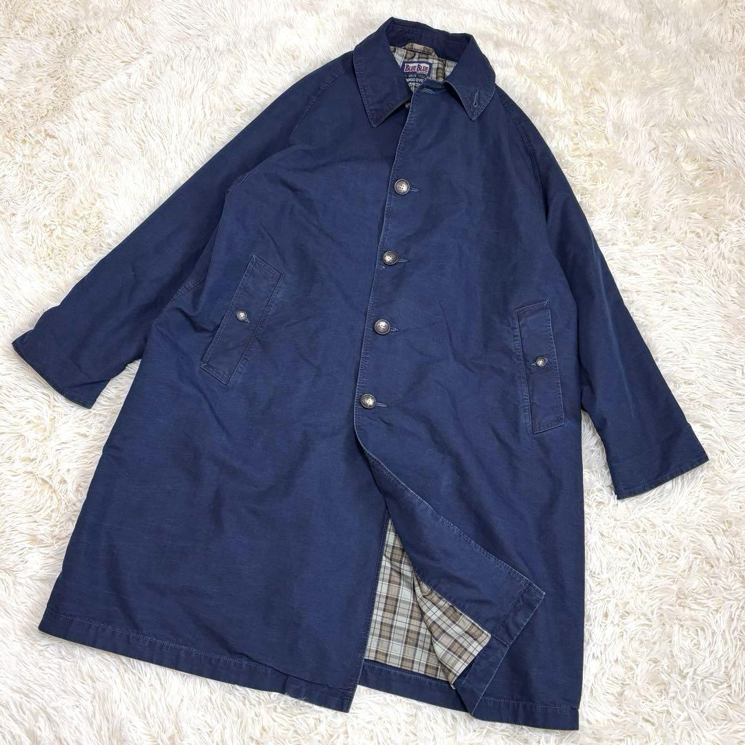 BLUE BLUE インディゴ ウェザークロス バルマカーンコート Mサイズ