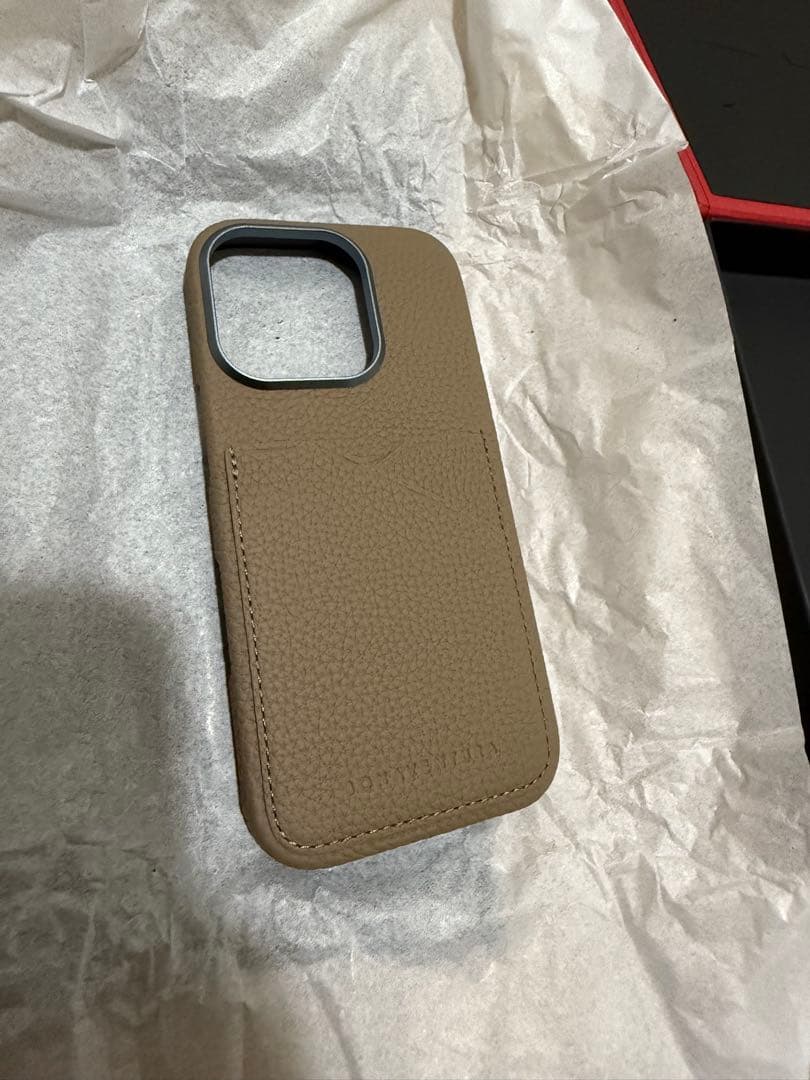 新品 ボナベンチュラ iPhoneケース iPhone16proケース エトープ