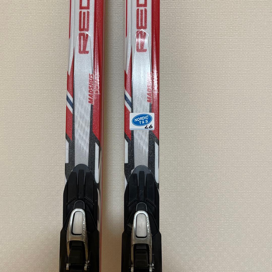 クロスカントリースキー　マズシャス　REDLINE フリー　185cm