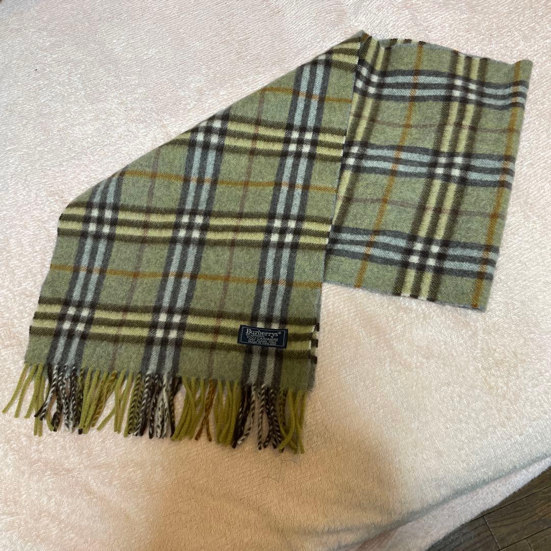 バーバリーマフラー　カシミヤ100