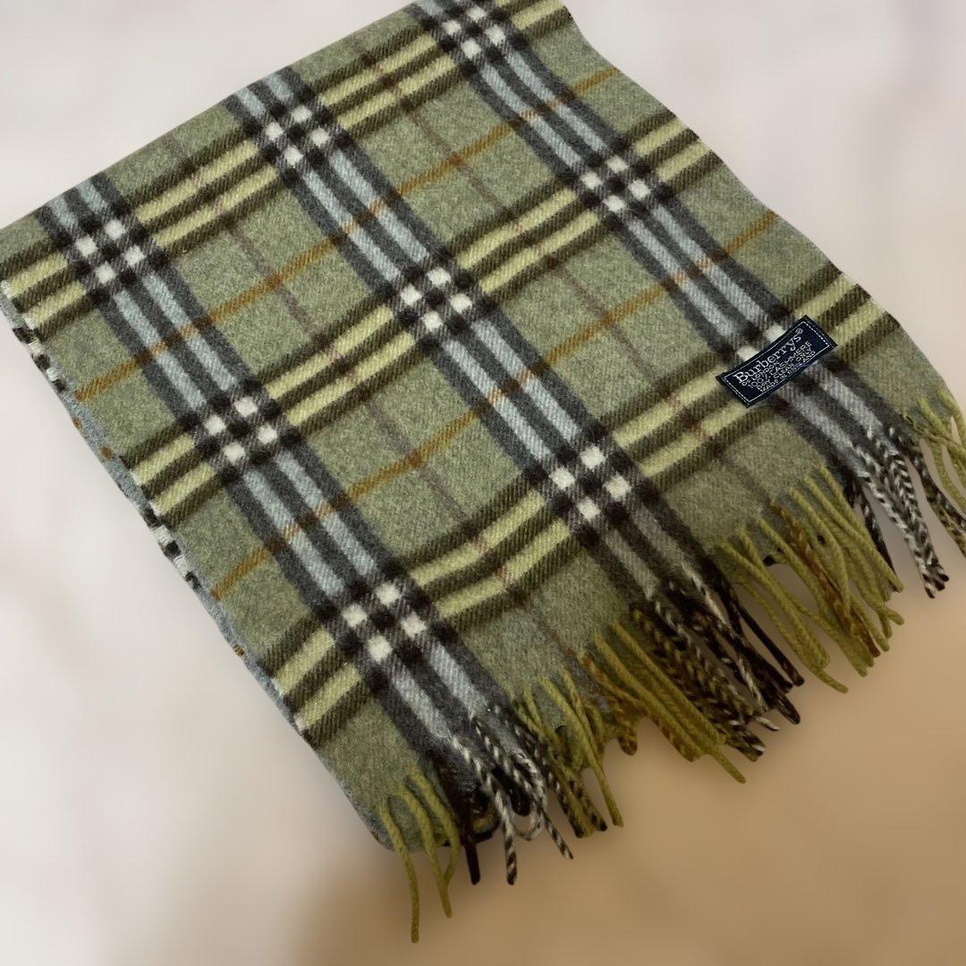 バーバリーマフラー　カシミヤ100