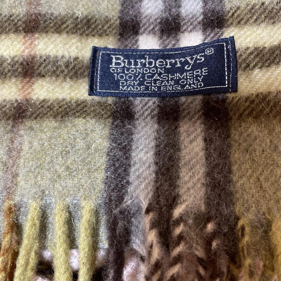 バーバリーマフラー　カシミヤ100