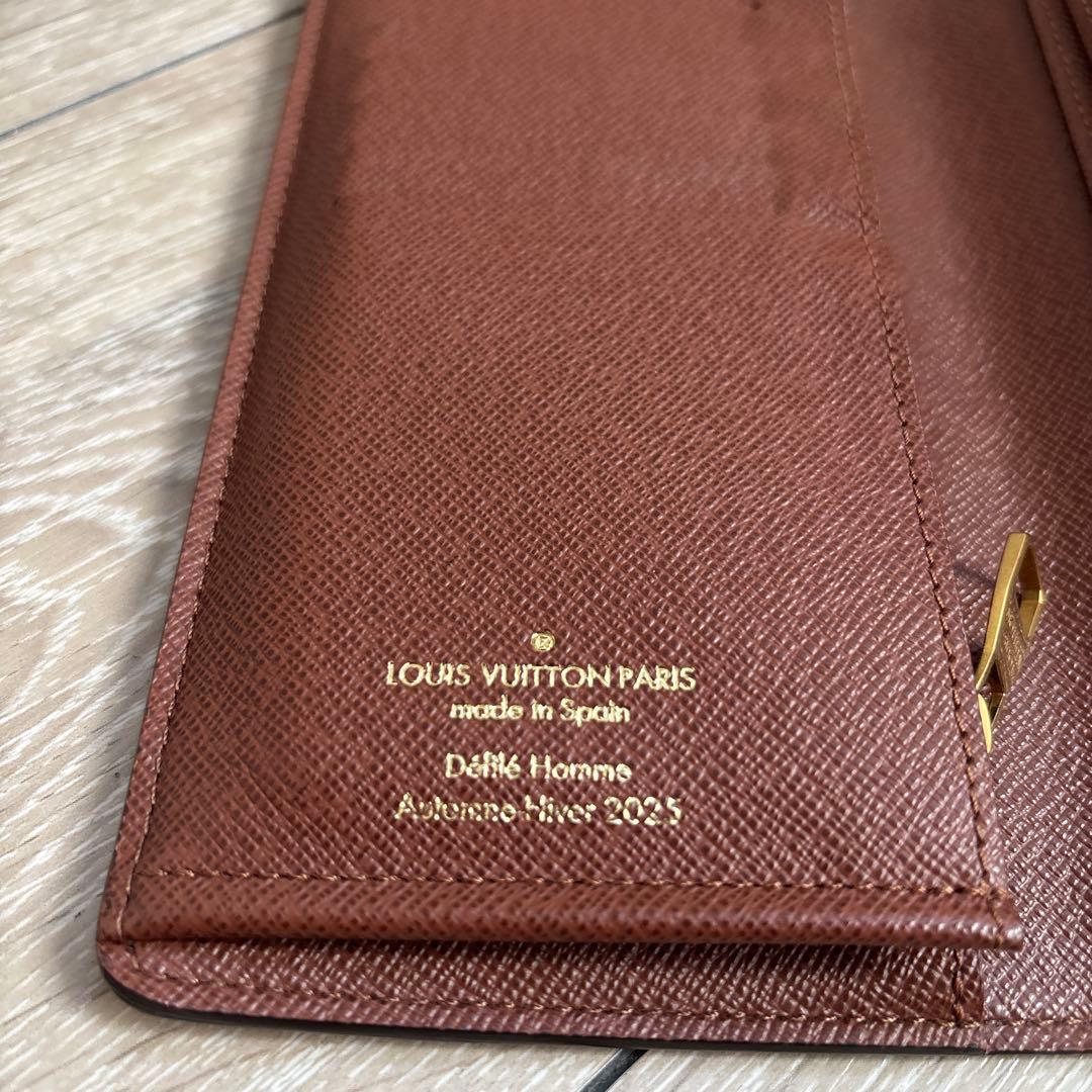 Louis Vuitton ダミエ　エベヌ　ポルトフォイユ　ブラザ
