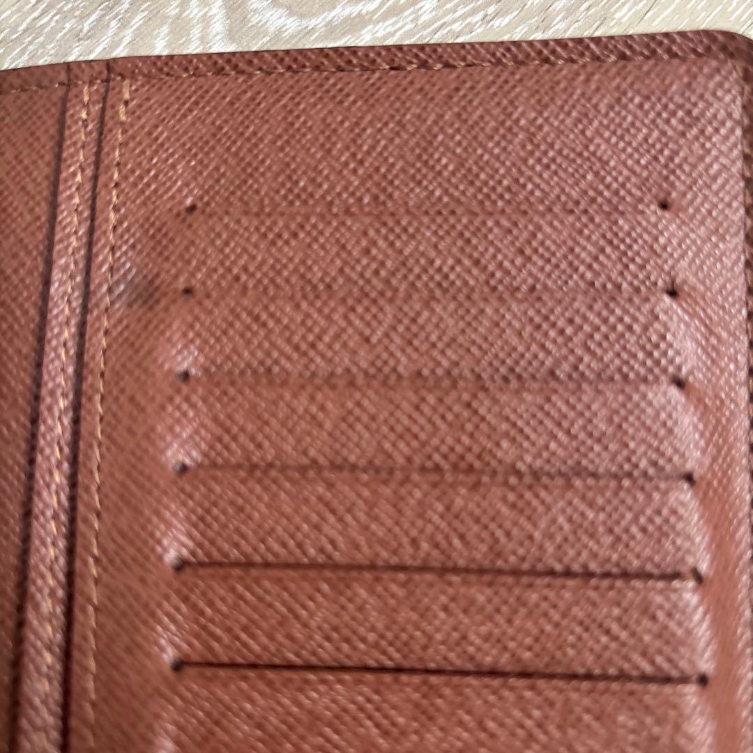 Louis Vuitton ダミエ　エベヌ　ポルトフォイユ　ブラザ