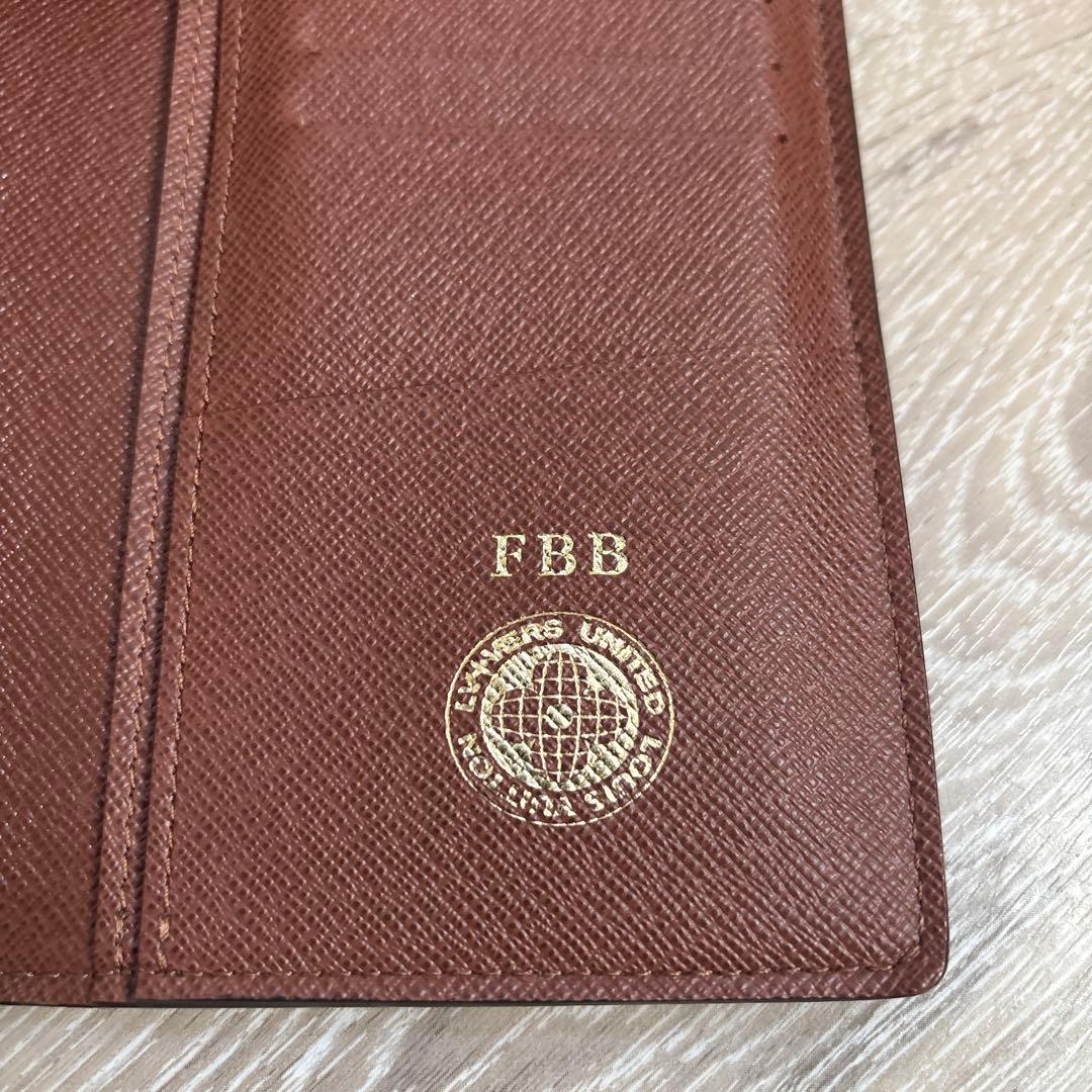 Louis Vuitton ダミエ　エベヌ　ポルトフォイユ　ブラザ