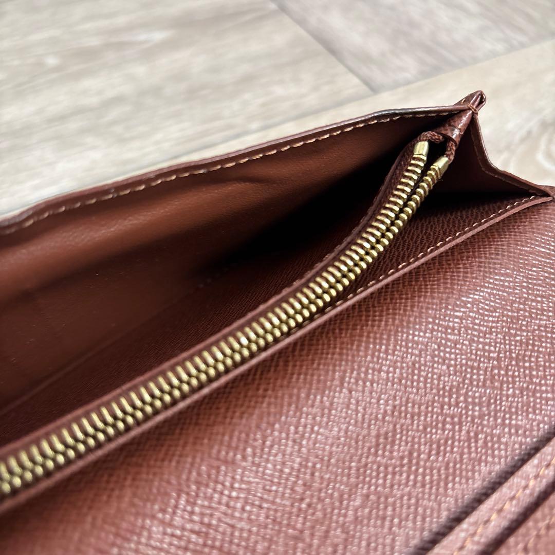 Louis Vuitton ダミエ　エベヌ　ポルトフォイユ　ブラザ