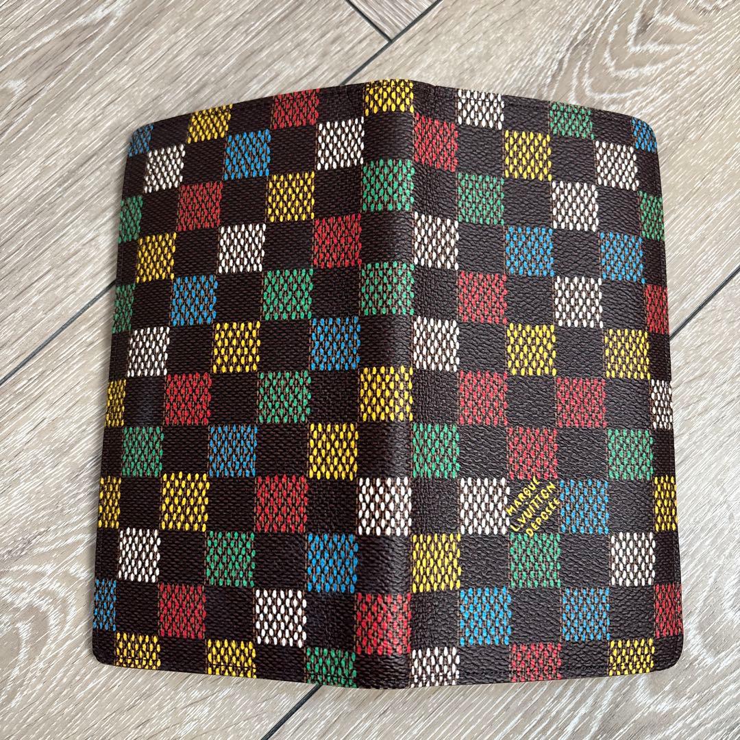 Louis Vuitton ダミエ　エベヌ　ポルトフォイユ　ブラザ