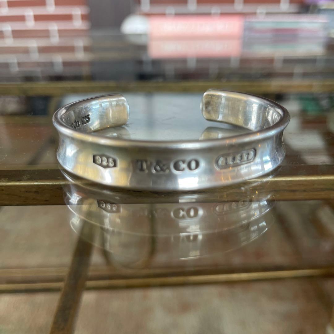 美品‼︎ Tiffany & Co. ティファニーカフバングル925