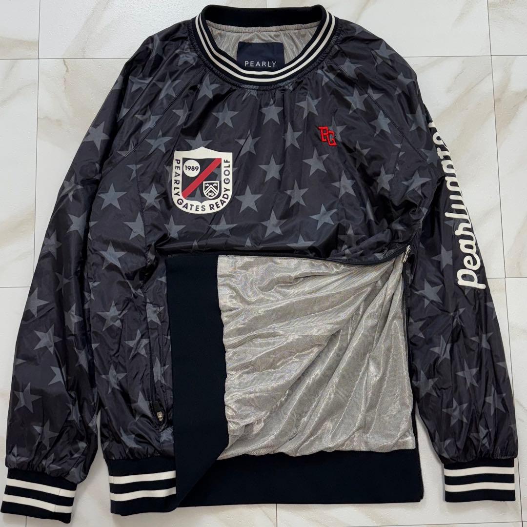 美品✨ PEARLY GATES スニード ジャケット 蓄熱 星柄 レディース