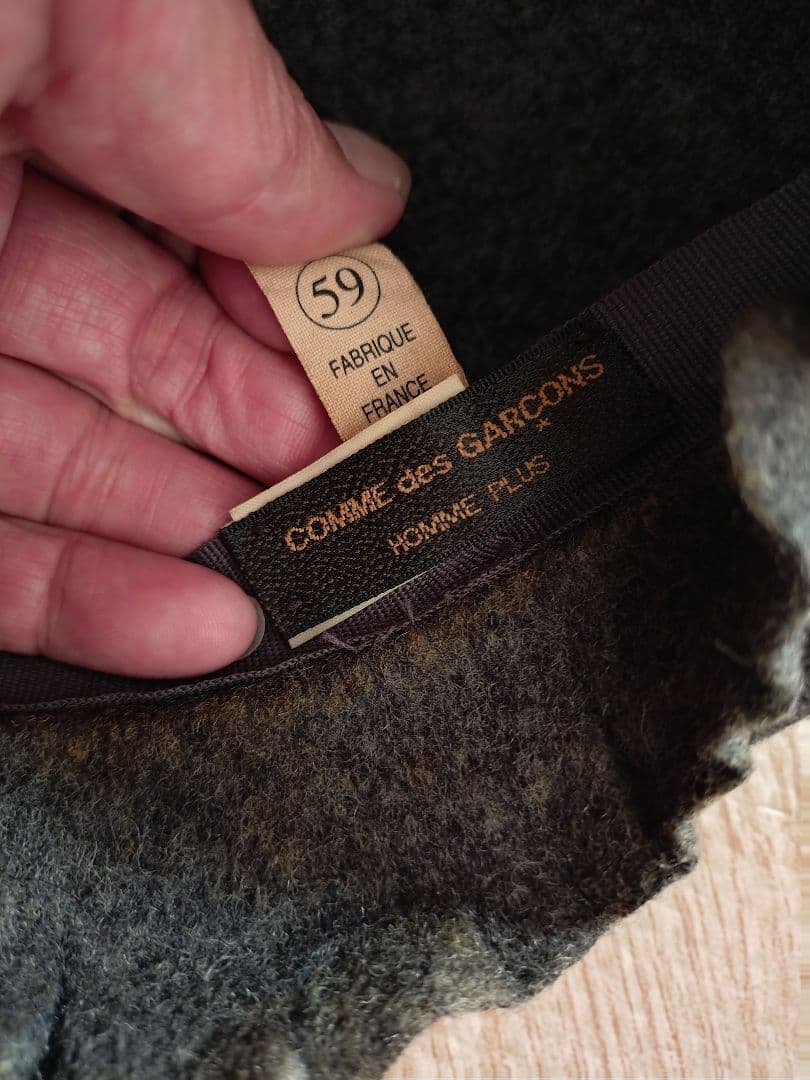 コムデギャルソンオムプリュス　ベレー帽