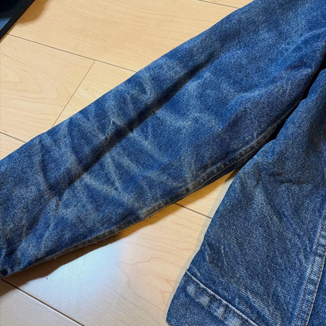 70s USA製　Levi's 70505 デニムジャケット 鬼ひげ　40