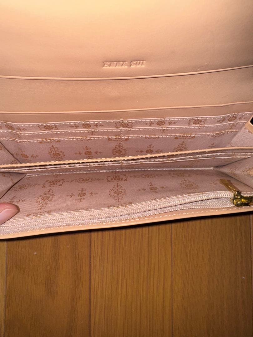 【超美品】ANNA SUI アナスイ ルーミー イエロー長財布