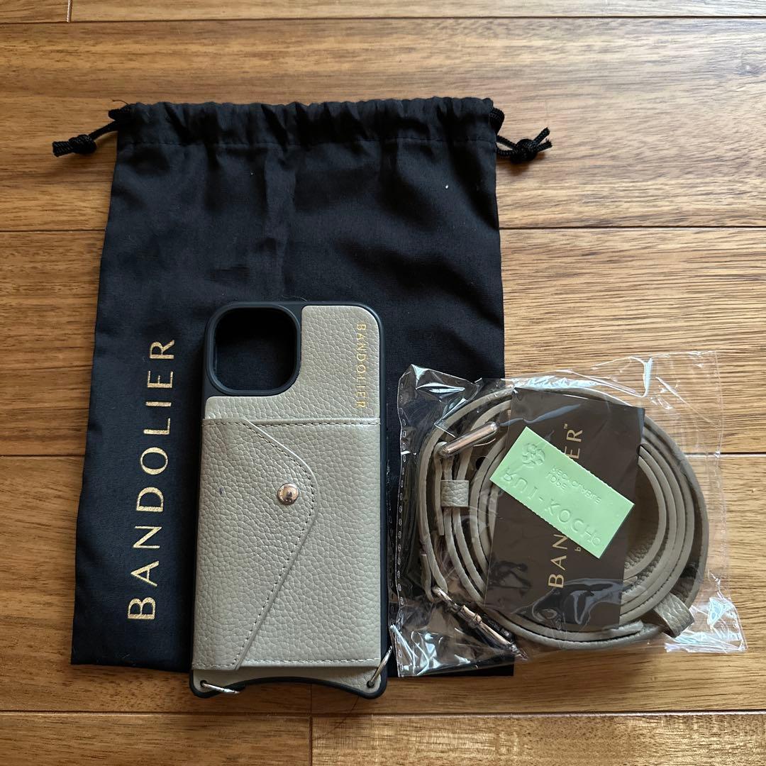 BANDOLIER バンドリヤー iPhone15ケース カードポケット付き