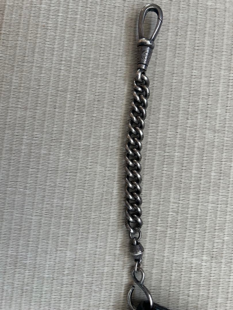 クーティー cootieシルバー ツイストチェーン ウォレットチェーン