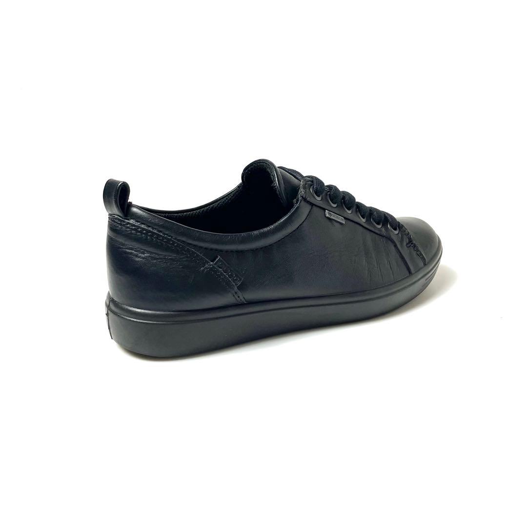 ecco GORE-TEX搭載 23.5cm SOFT7 レザースニーカー 美品