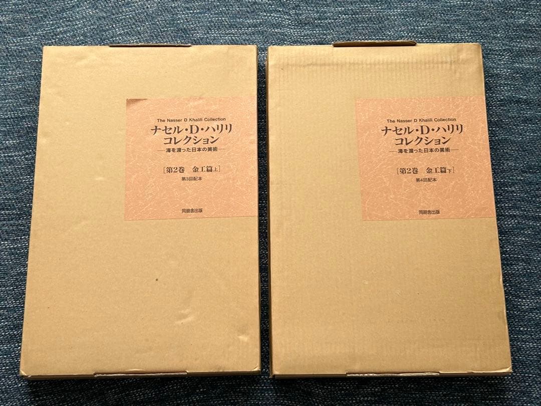 ナセル・D・ハリリ　コレクション　金工篇上下セット