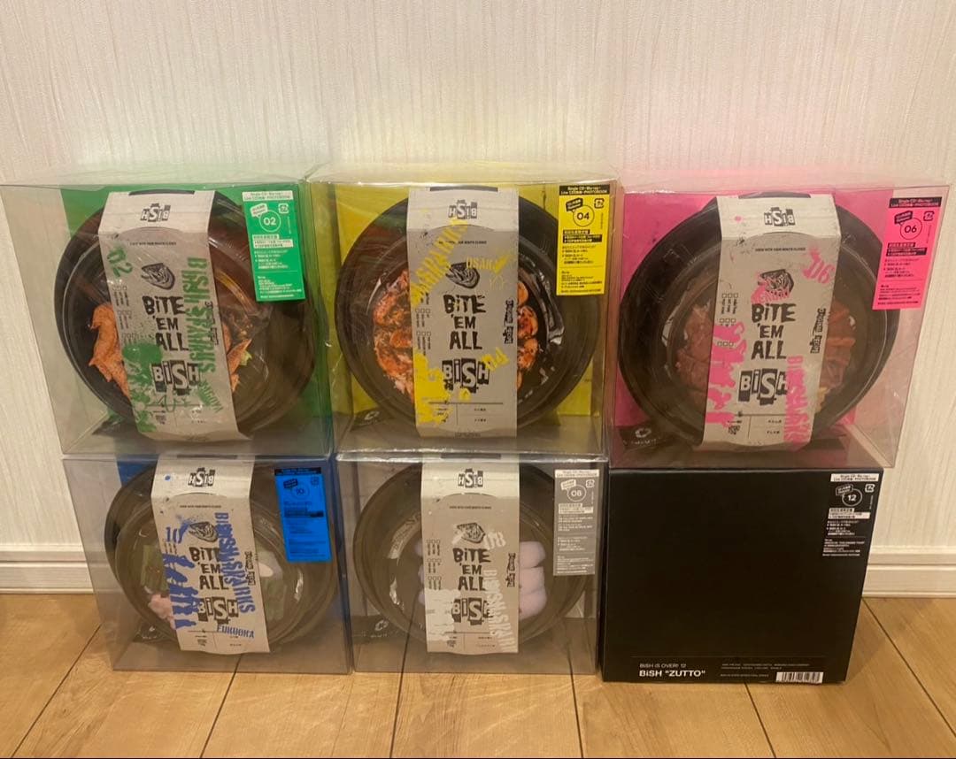 BiSH BiSHイーツ 12ヶ月連続シングル6組セット 初回生産限定盤