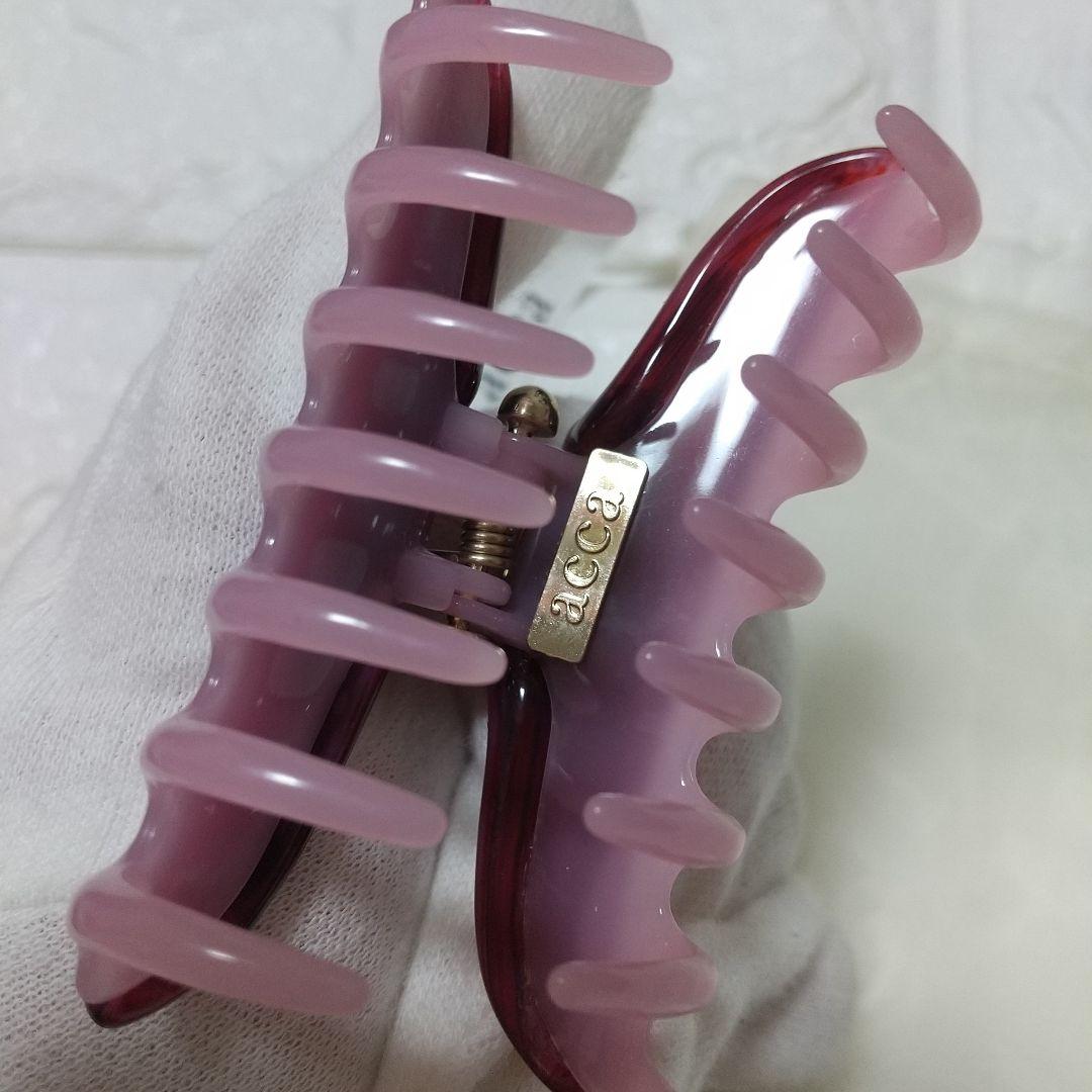 acca アッカ ダブルコラーナ　クリップ Mサイズ ピンク