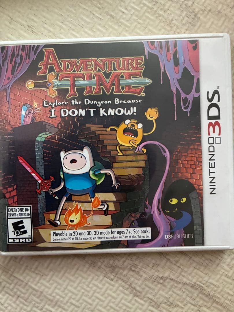 [激レア]北米版アドベンチャータイム3DS ソフト