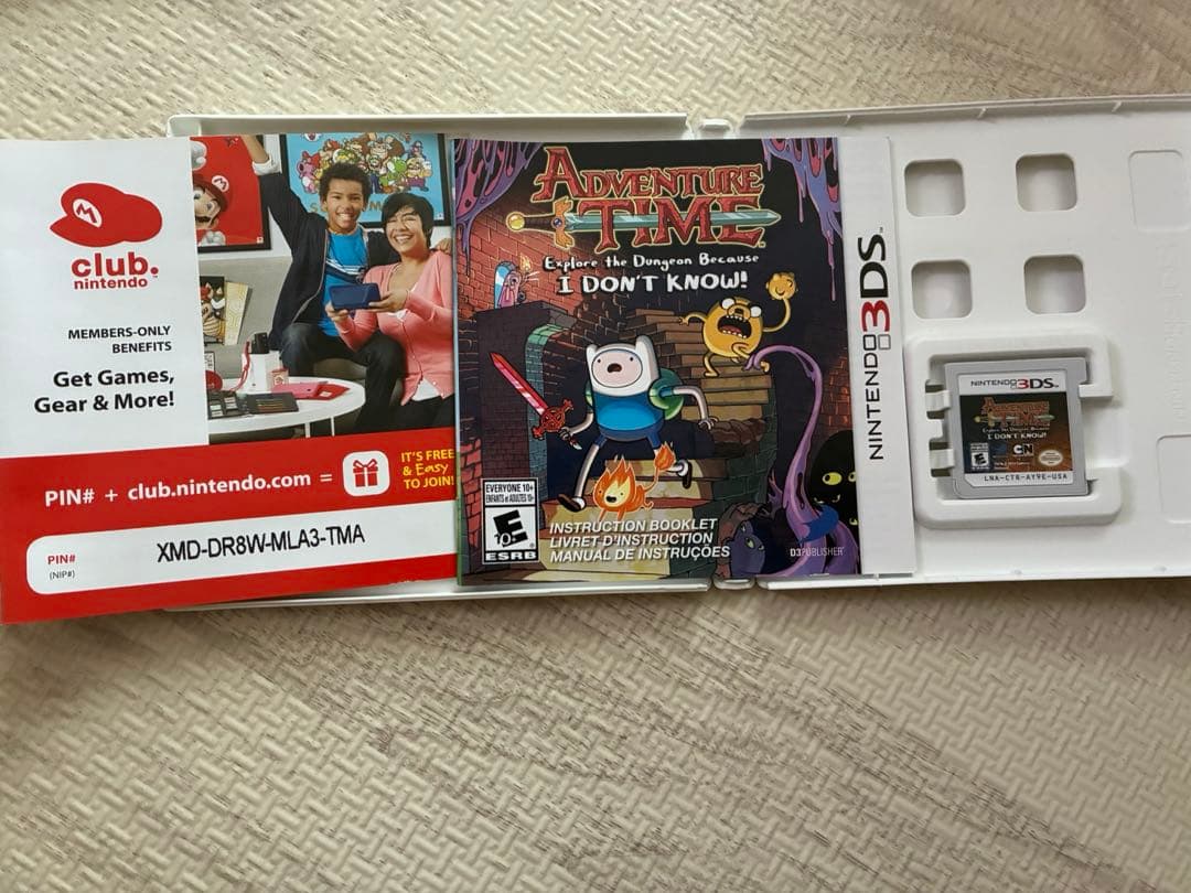[激レア]北米版アドベンチャータイム3DS ソフト