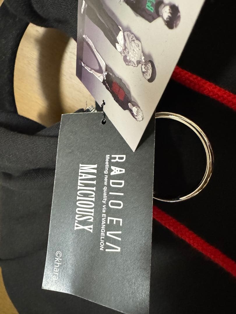 RADIO EVA O-ring ZIP NECK hoodie 第4の使徒