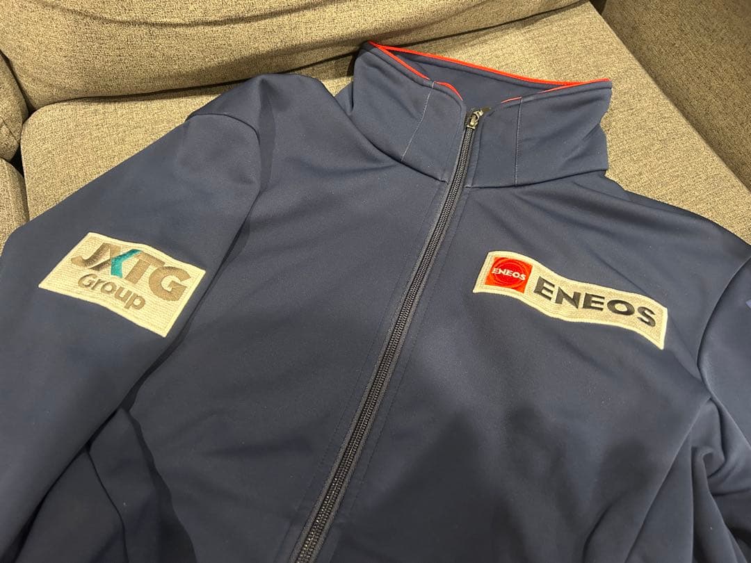 ENEOS 野球部　フリースジャケット　Mサイズ