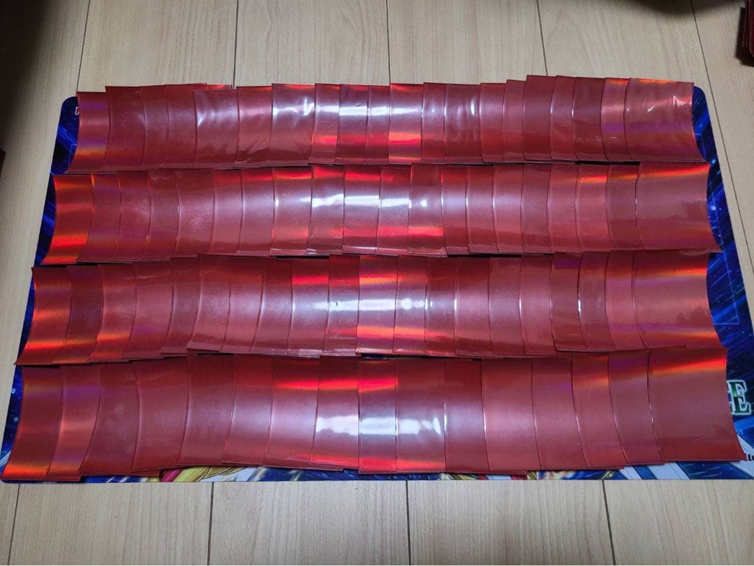 【傷みあり】遊戯王 遊城十代 スリーブ 76枚 ①