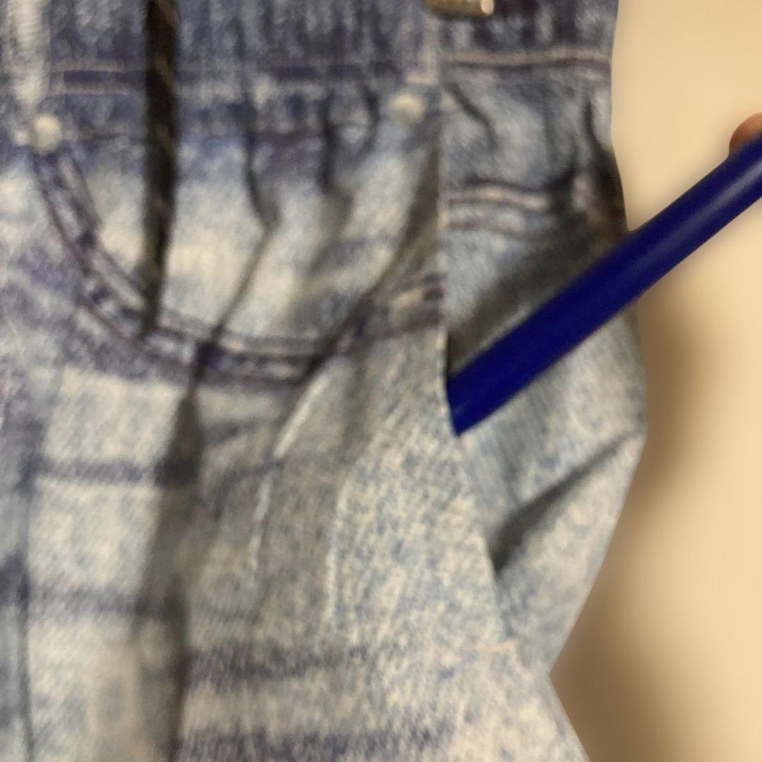 satisfy / ピースシェル デニム転写ランニングショーツ Mサイズ