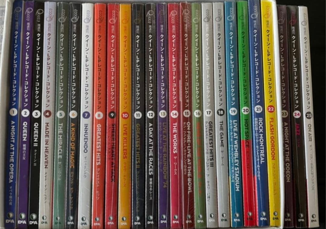QUEEN クイーン　LPレコードコレクション全25巻　ディアゴスティーニ