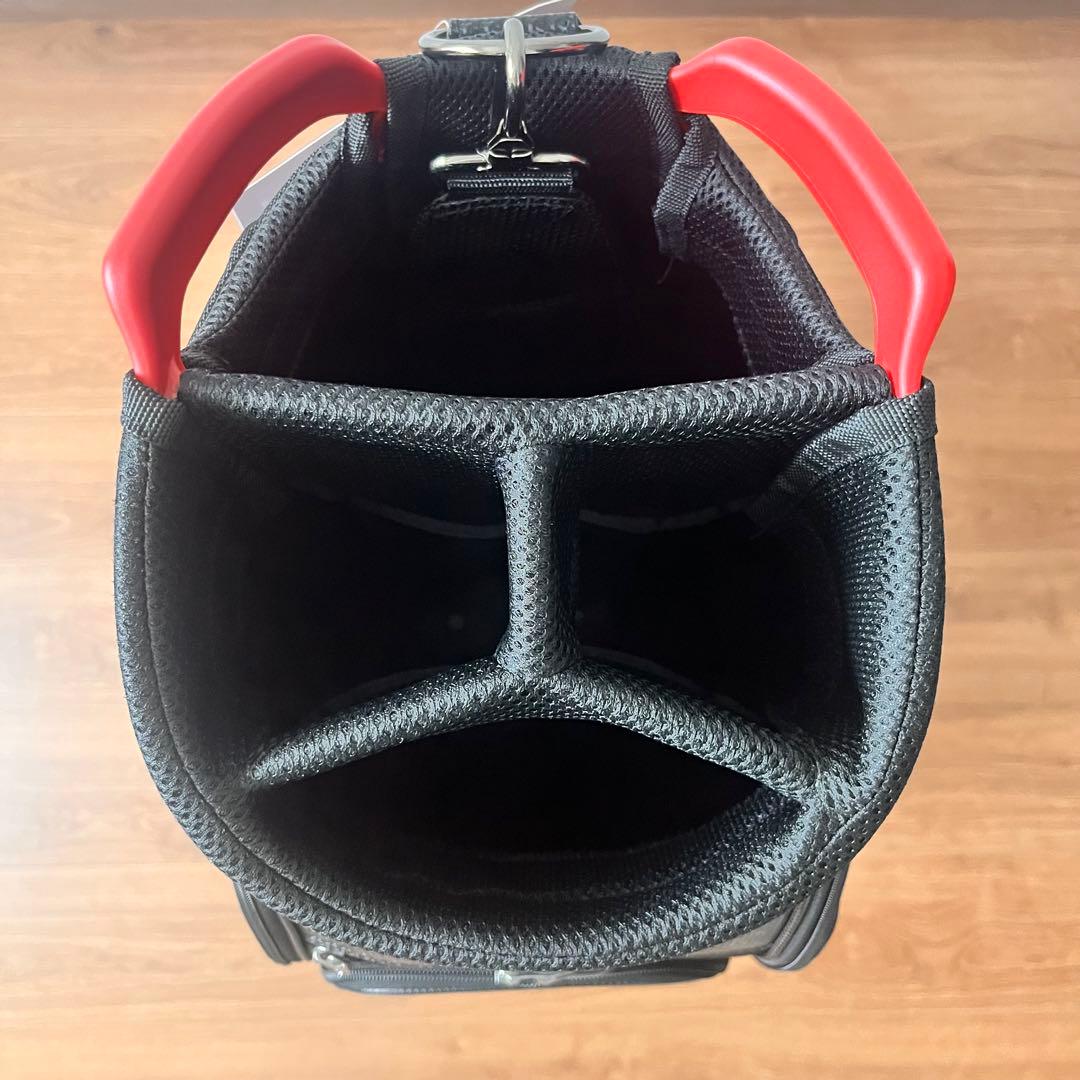 DUNLOP SRIXON 軽量キャディバッグ ブラック/ホワイト/レッド