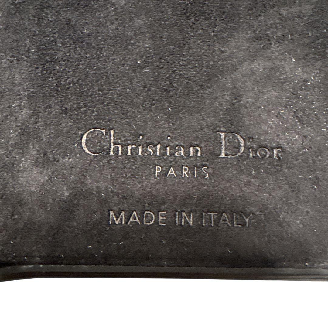 ［正規品］Dior ディオール　iPhone14ケース　キルティングレザー 黒
