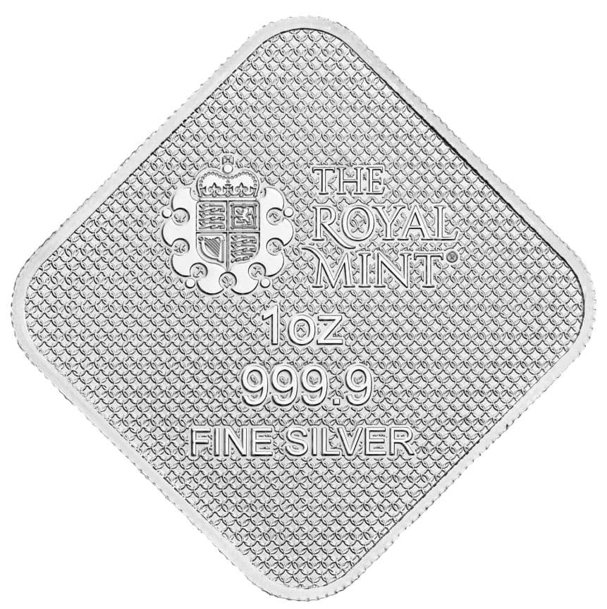 女王の野獣/ヤングヤングの肖像とクイーンズビースト/ 1oz 銀地金バー/純銀,