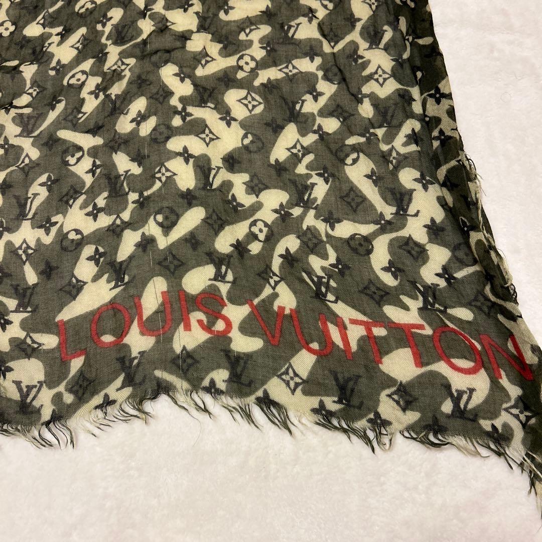 チェルシーマーケット　Louis Vuitton 村上隆 ストール　迷彩
