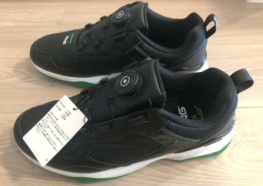 新品　PING スパイクりレスゴルフシューズ　26.5