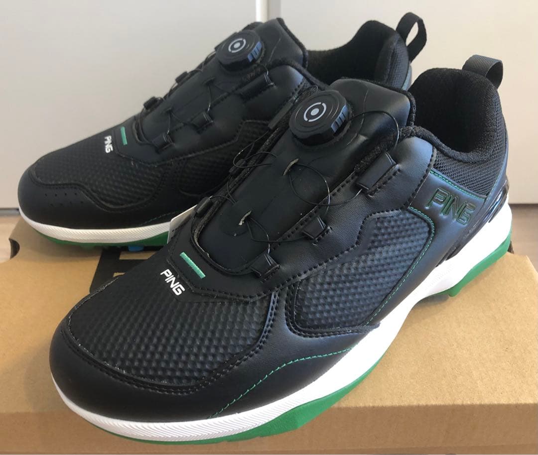 新品　PING スパイクりレスゴルフシューズ　26.5