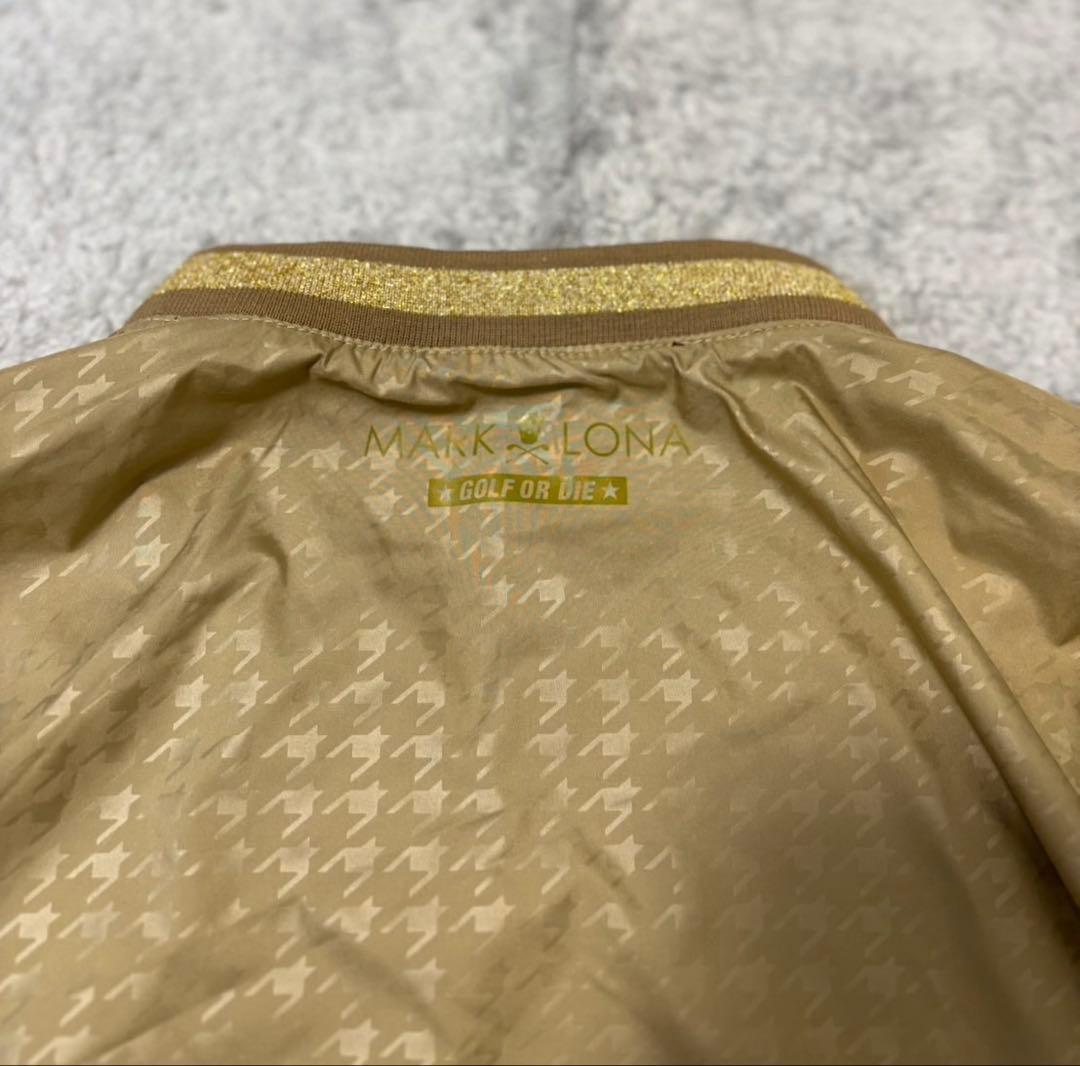 MARK&LONA マークアンドロナ 裏フリースブルゾン レディースM ベージュ