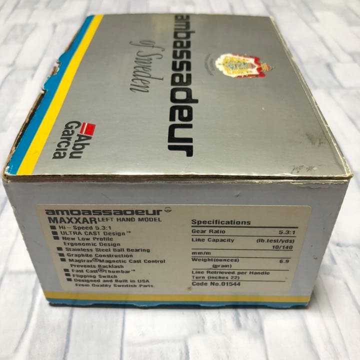 デッドストック‼️1996年製 マクサー レフトハンドル アブガルシア