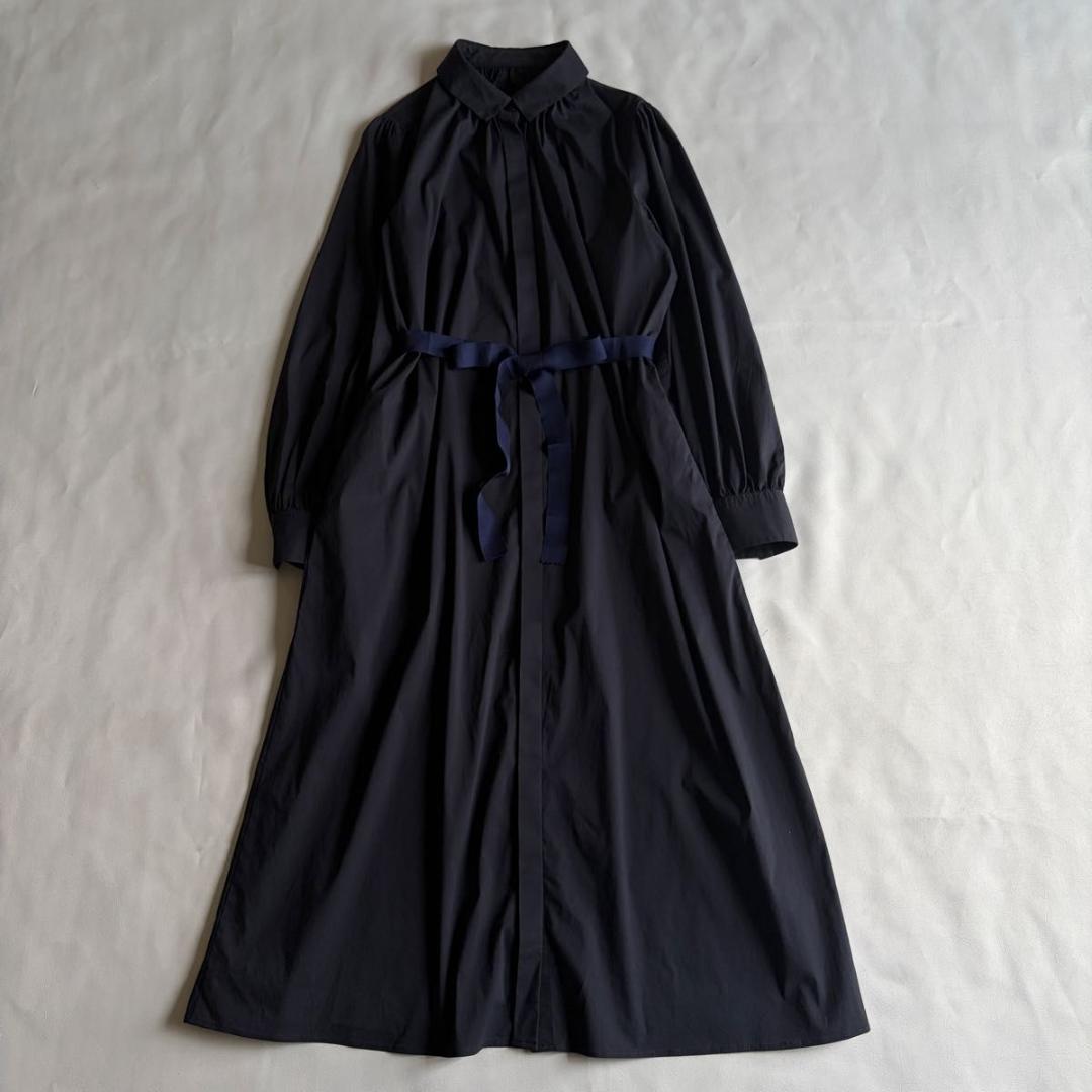 ※美品【マッキントッシュロンドン】コットンナイロンストレッチワンピース 40