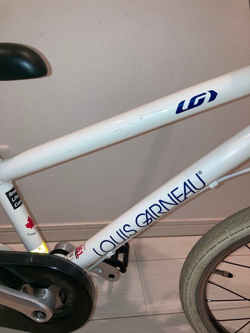 【東京都内受け渡し】ルイガノ　キッズ自転車18インチ　白